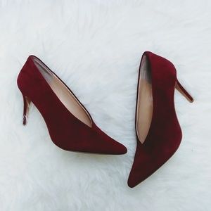 Vince Camuto | Maroon Heels | Size 7 1/2